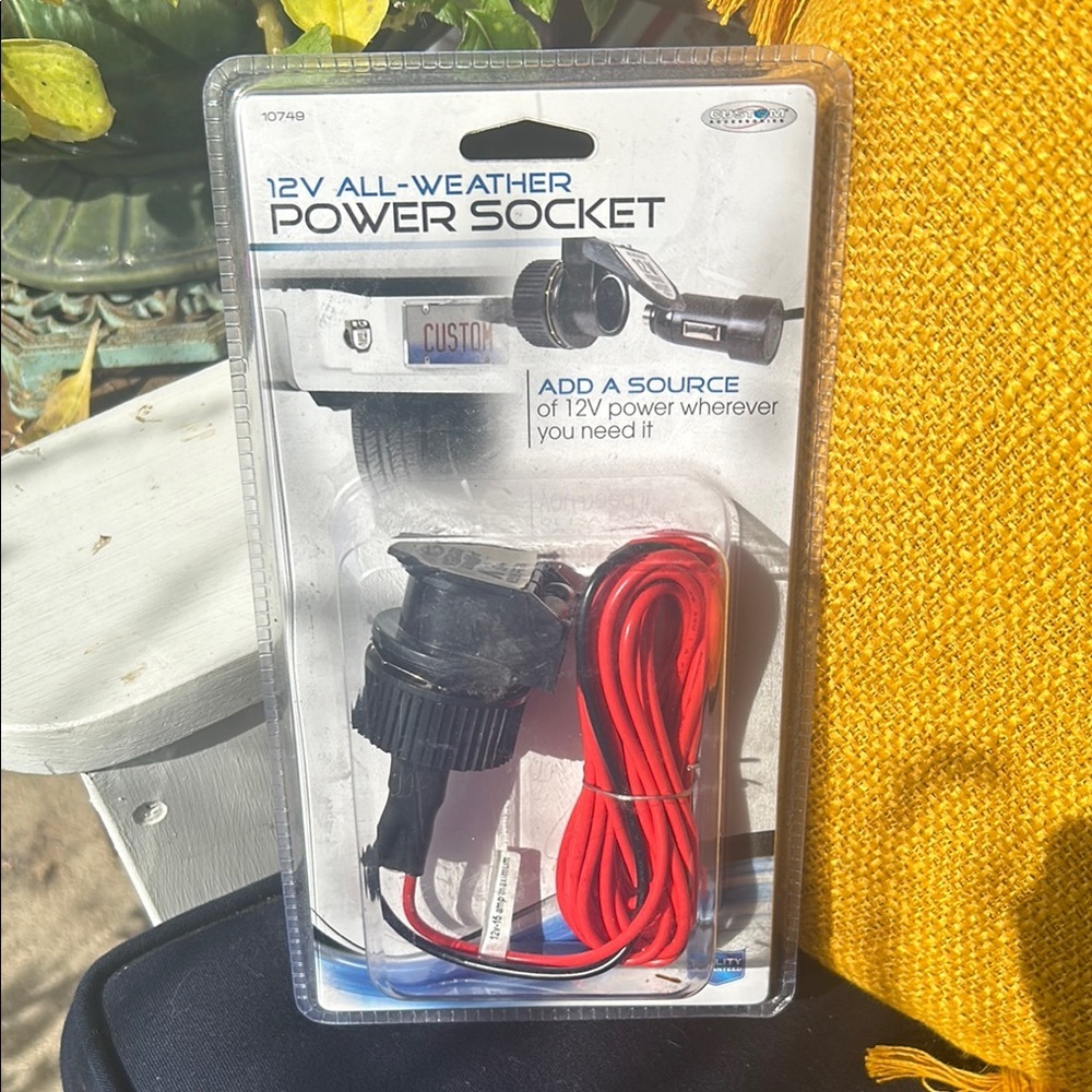 12-Volt All Weather Power Socket